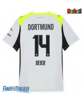 Borussia Dortmund Maximilian Beier #14 Tricou Fotbal Replică 2025-26 Barbati Deplasare